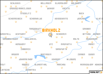 map of Birkholz