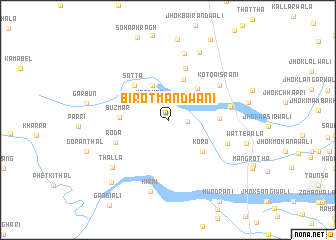 map of Birot Mandwāni
