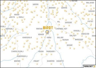 map of Birot