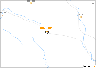 map of Bīrsarkī