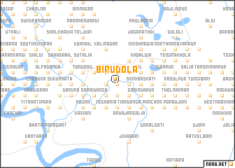 map of Birudola