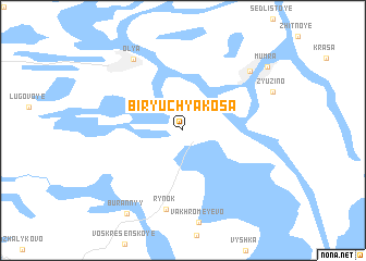 map of Biryuch\