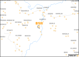 map of Bisaï