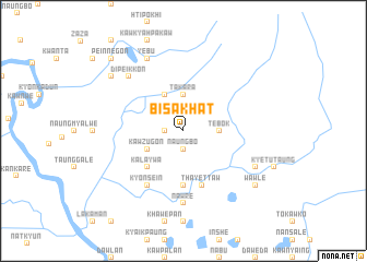 map of Bisakhat