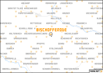 map of Bischofferode