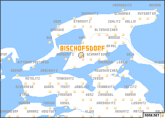 map of Bischofsdorf