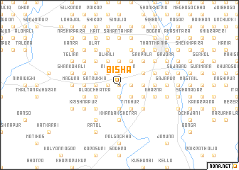 map of Bisha