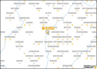 map of Bisiasi