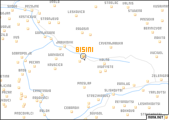 map of Bisini