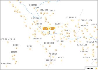 map of Biskup