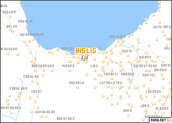 map of Bislig