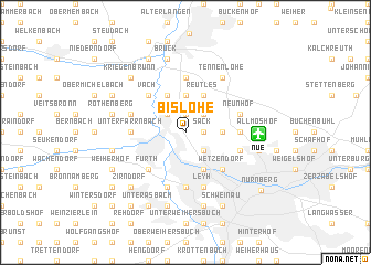 map of Bislohe