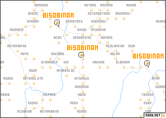 map of Bisobinam