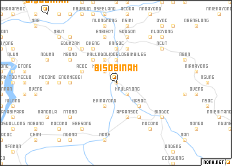 map of Bisobinam