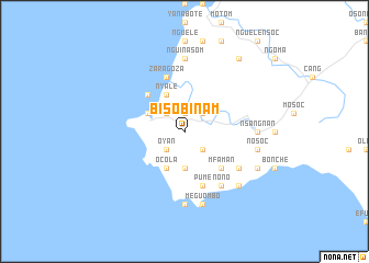 map of Bisobinam