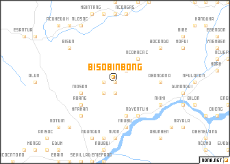map of Bisobinbong