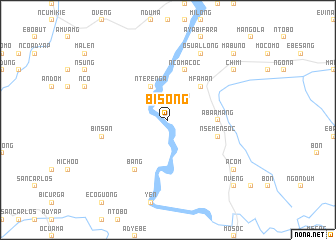 map of Bisong