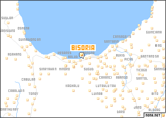 map of Bisoria