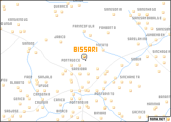 map of Bissari