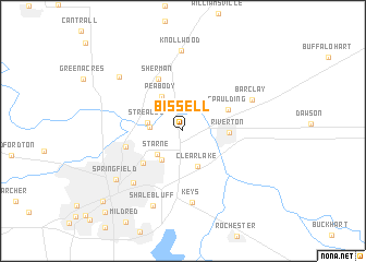 map of Bissell