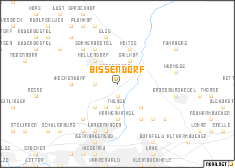 map of Bissendorf
