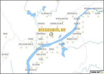 map of Bissoubinlam