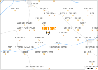 map of Bíštava