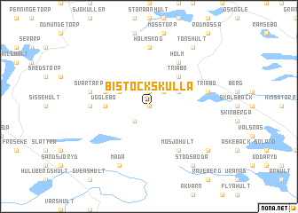 map of Bistockskulla