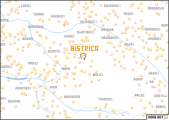 map of Bistrica