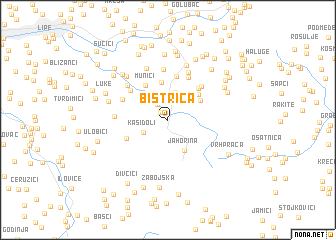 map of Bistrica