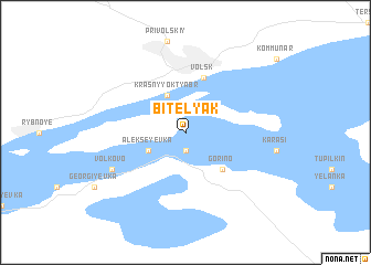 map of Bitelyak