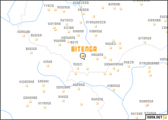 map of Bitenga