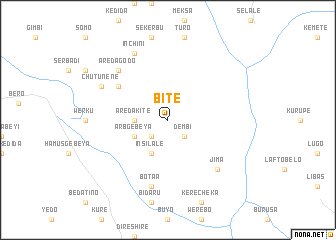 map of Bītē