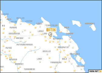 map of Bitik