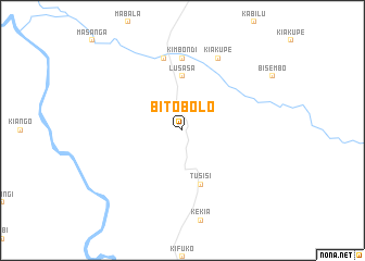 map of Bitobolo