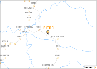 map of Biton