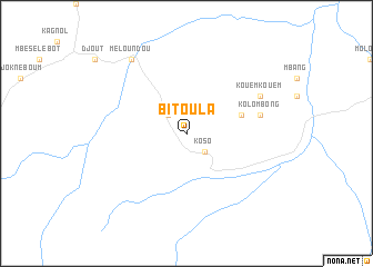 map of Bitoula