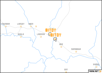 map of Bitoy