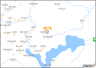 map of Bito