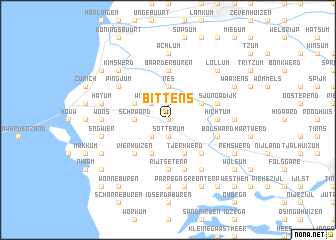 map of Bittens