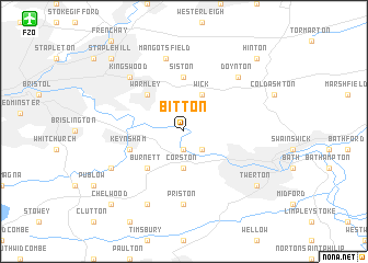 map of Bitton