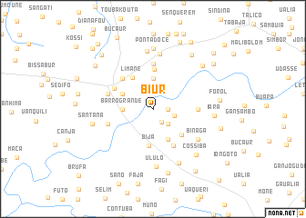 map of Biur