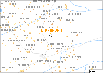 map of Bīvanavān