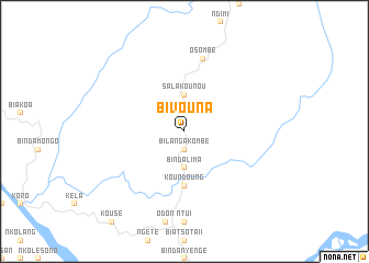 map of Bivouna