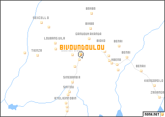 map of Bivoundoulou
