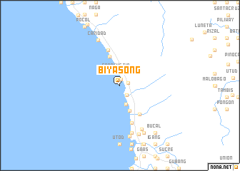map of Biyasong