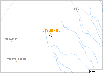 map of Biyomaal