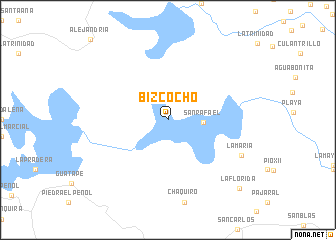 map of Bizcocho