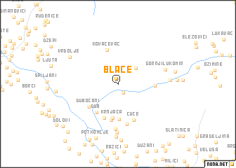 map of Blace