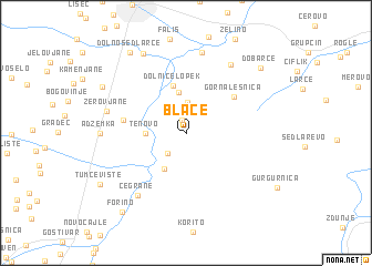 map of Blace